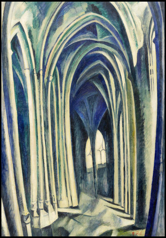 Robert Delaunay - Saint-Séverin No. 3 - Hakyarts