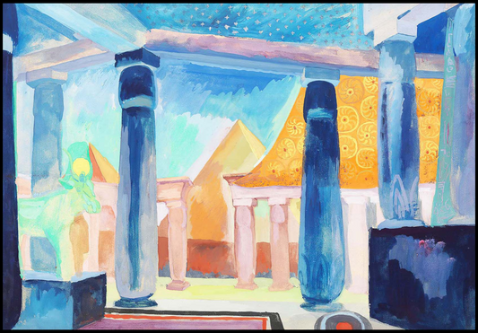 Robert Delaunay - Stage Design for Cleopatra Object - Hakyarts