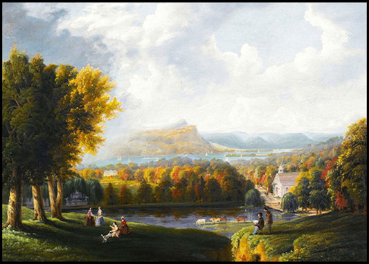 Robert Havell Jr - View of the Hudson River - Hakyarts