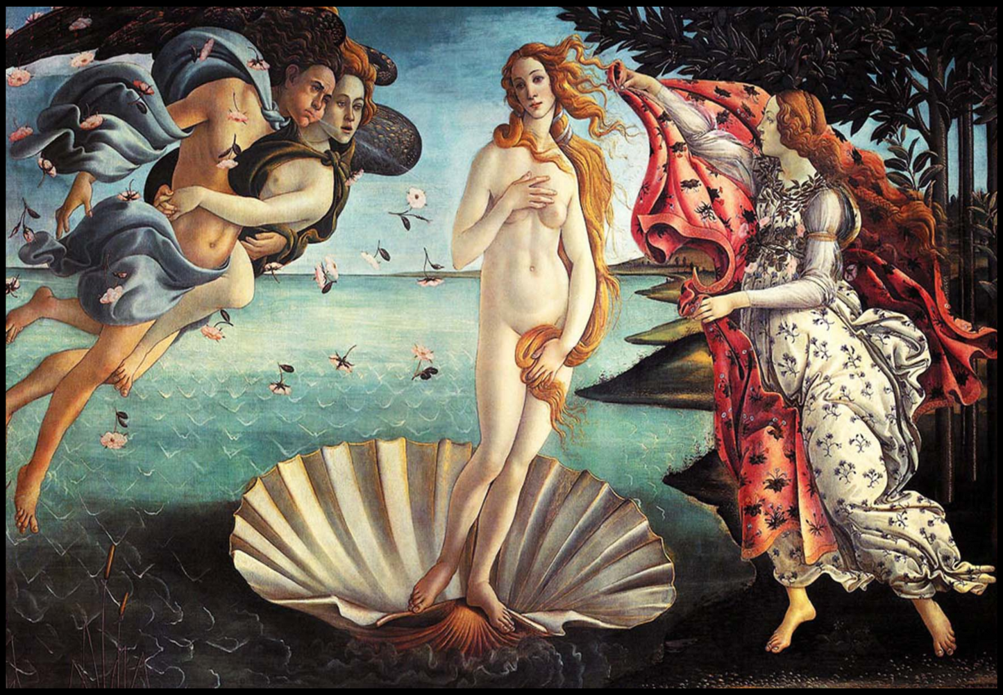 Sandro Botticelli - Birth of Venus - Hakyarts