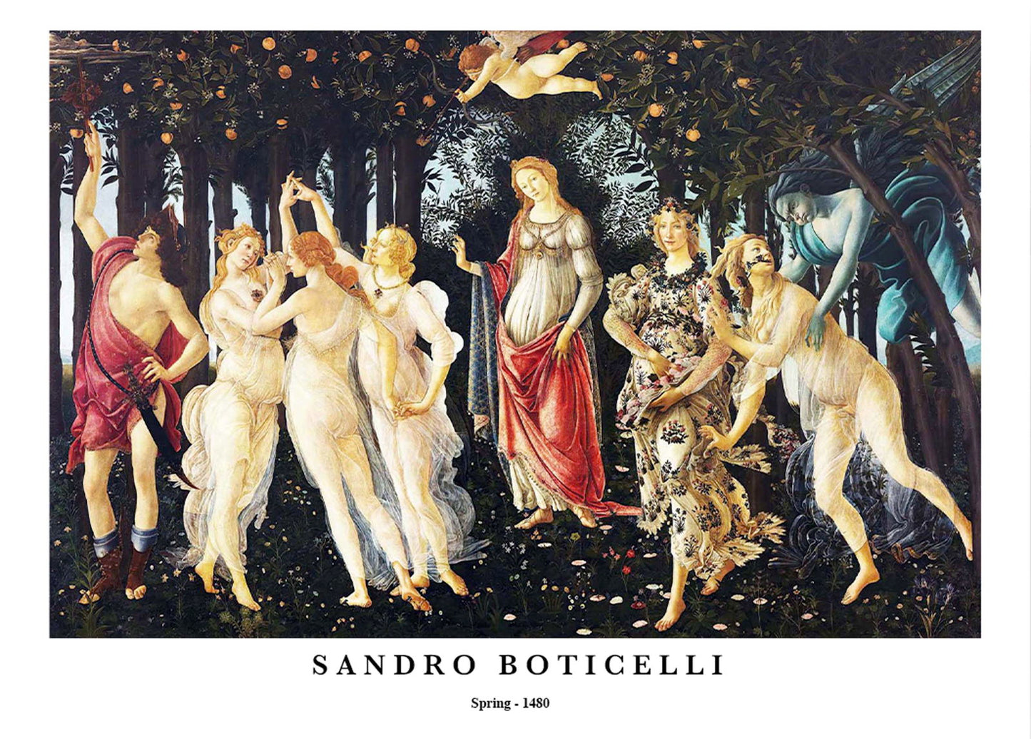 Sandro Botticelli - Spring Poster - Hakyarts