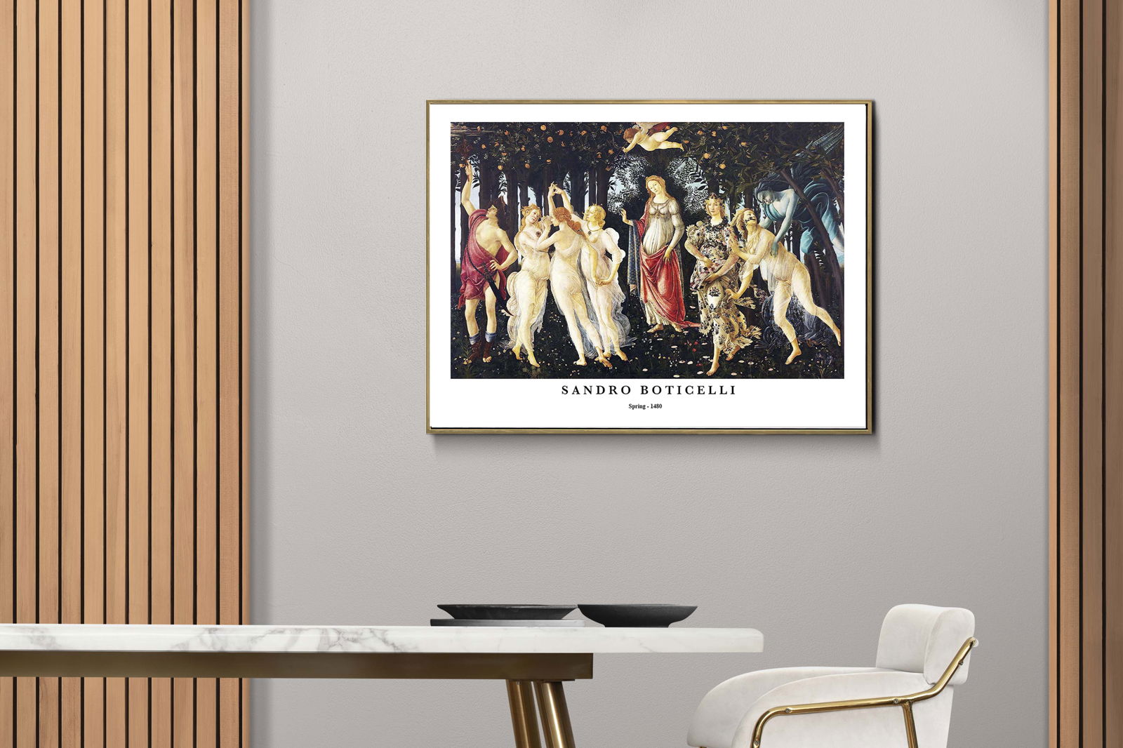 Sandro Botticelli - Spring Poster - Hakyarts