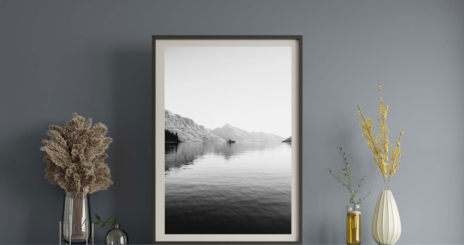 Serene River Poster - Hakyarts