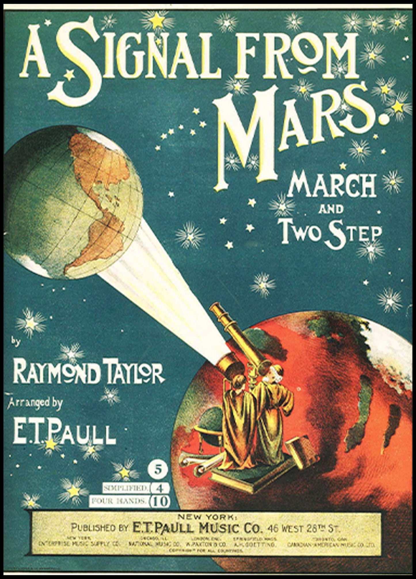 Signal From Mars Poster - Hakyarts