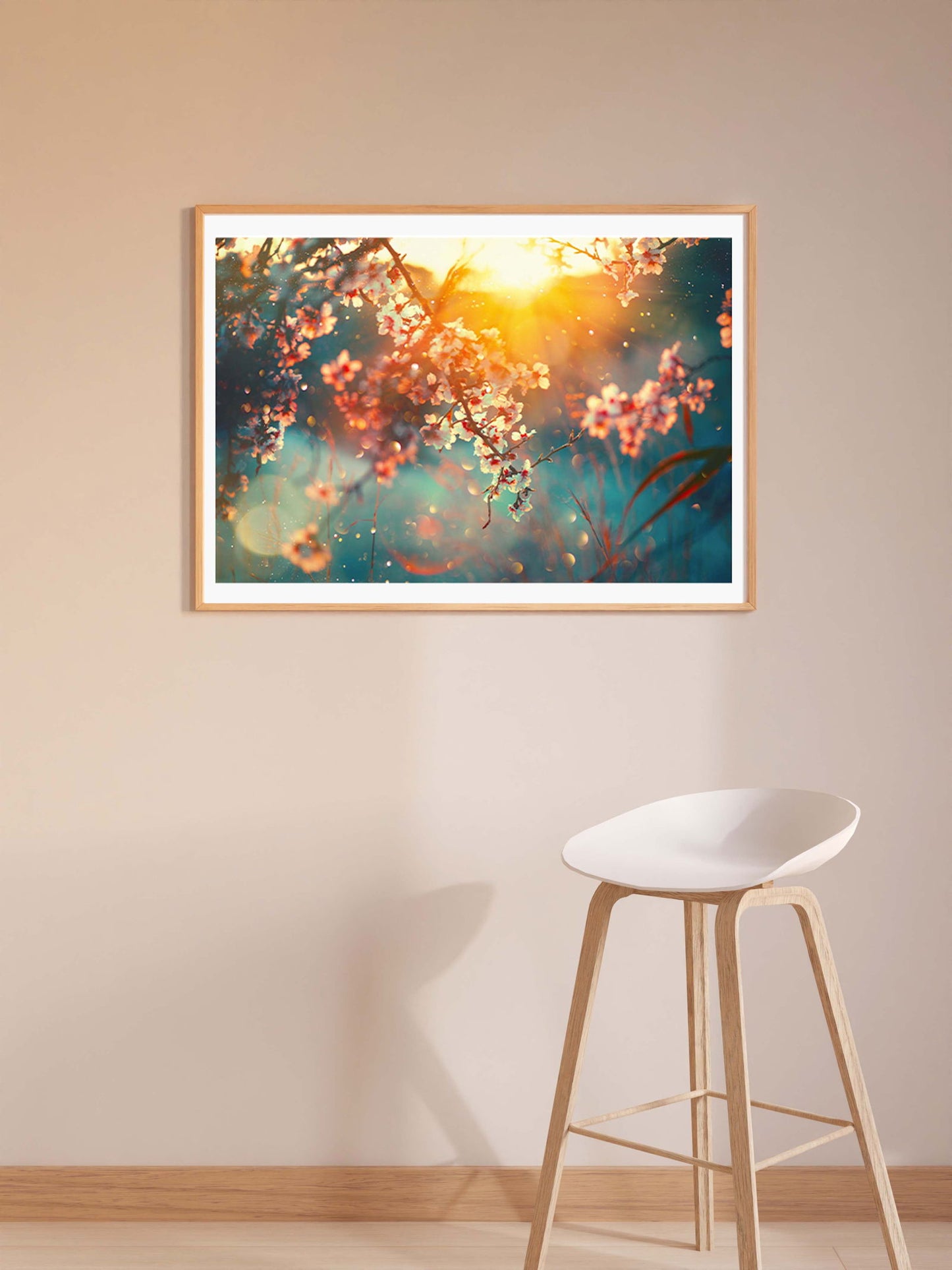 Sunshiny Spring Flowers Poster - Hakyarts