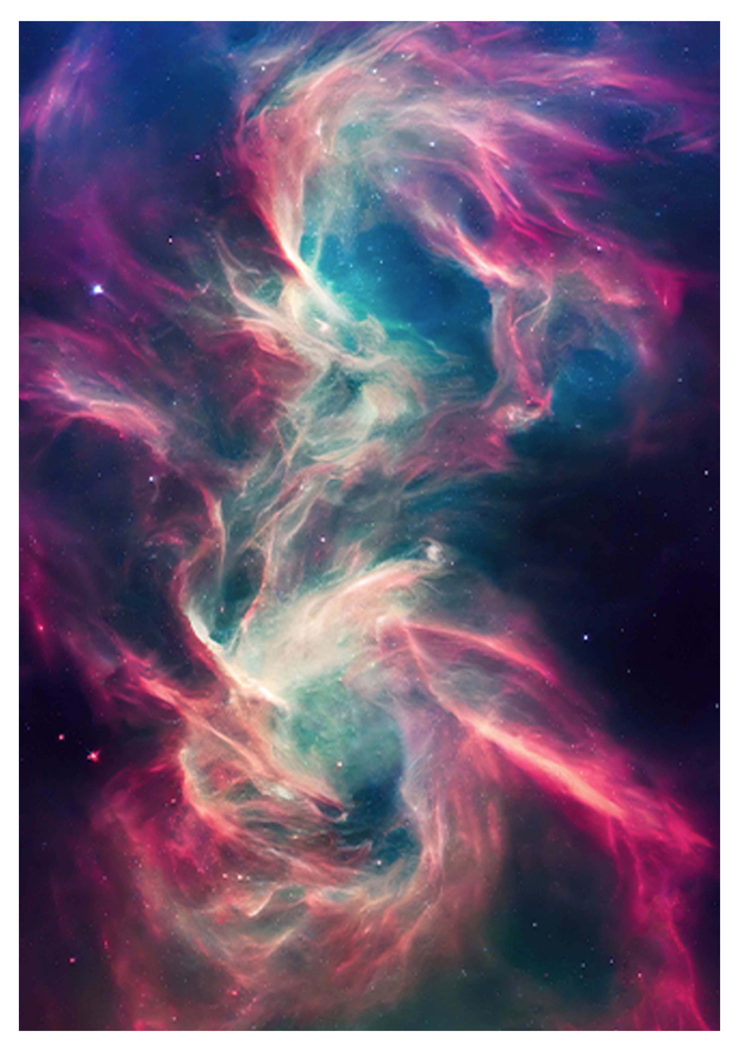 Supernova Nebula Poster - Hakyarts