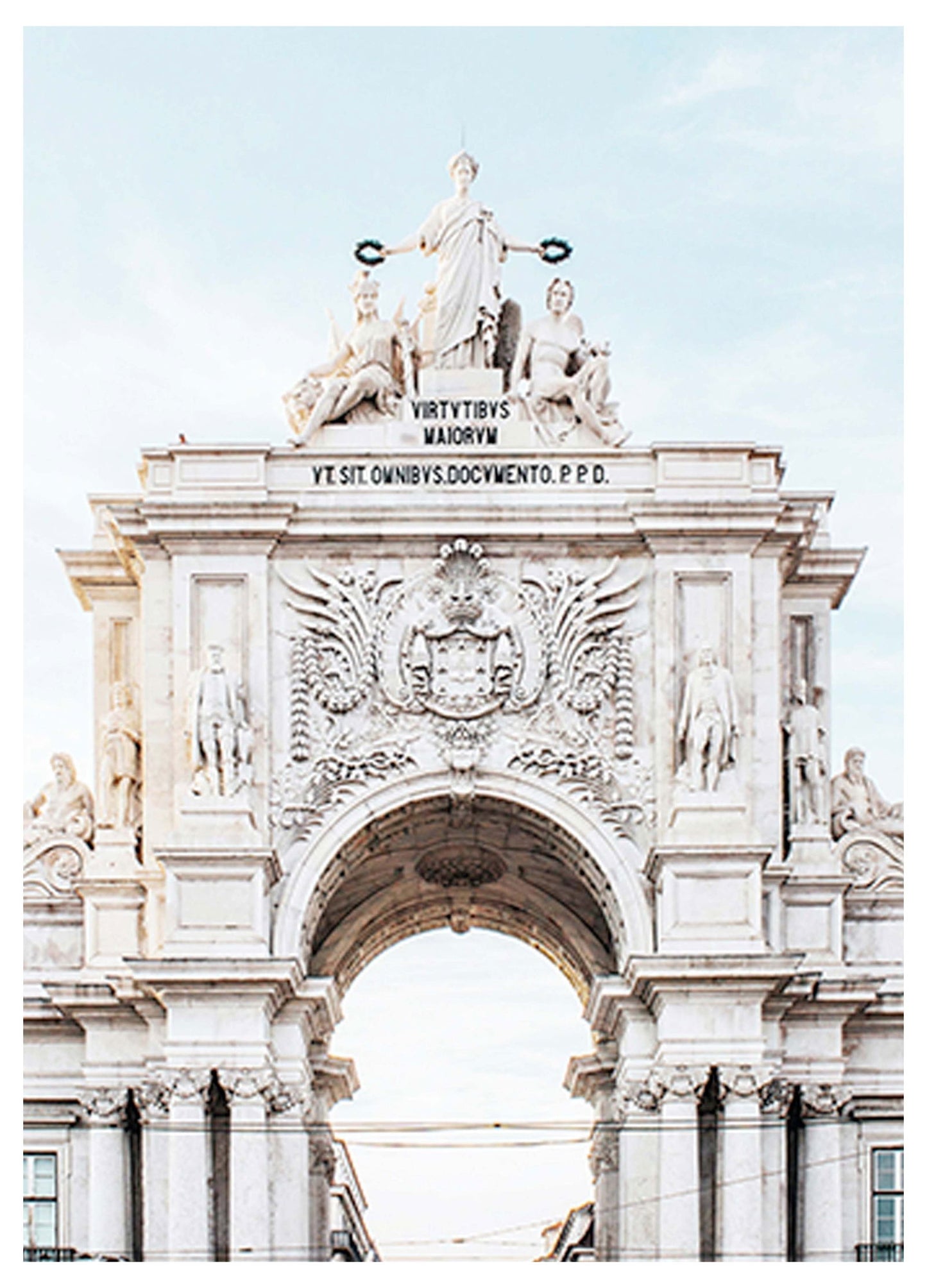 The Rua Augusta Arch Poster - Hakyarts