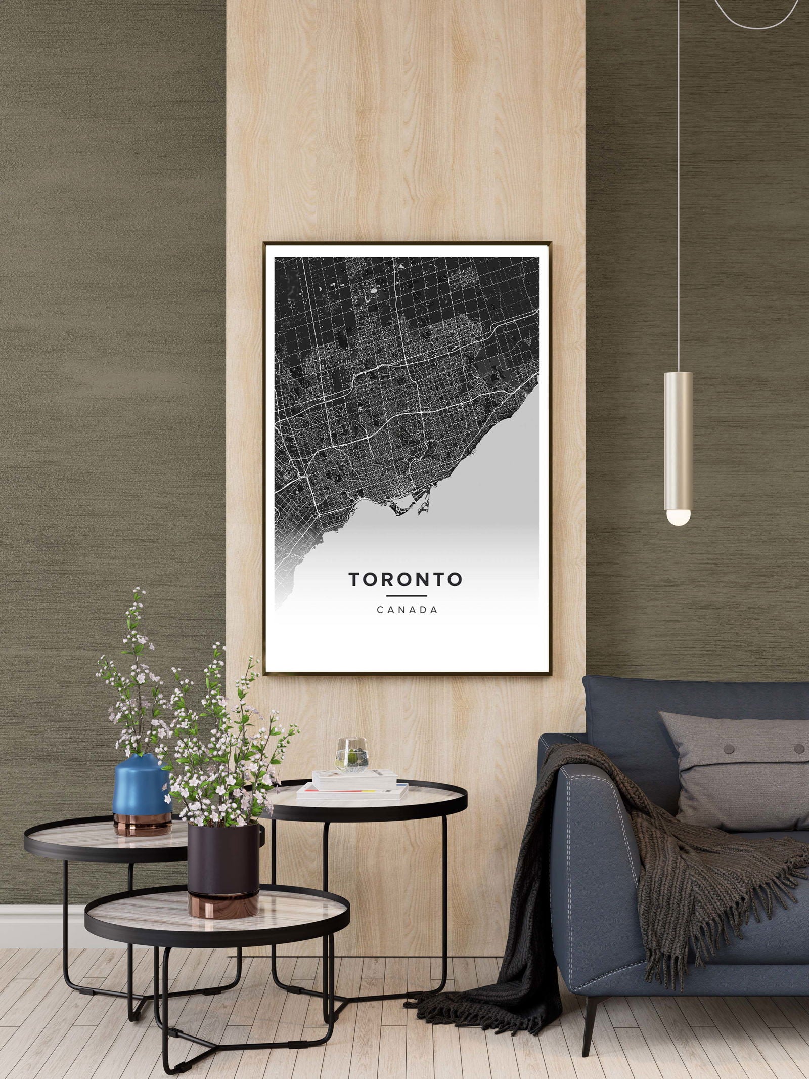 Toronto Map Poster - Hakyarts