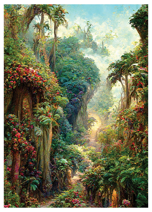 Tropical Jungle Poster - Hakyarts