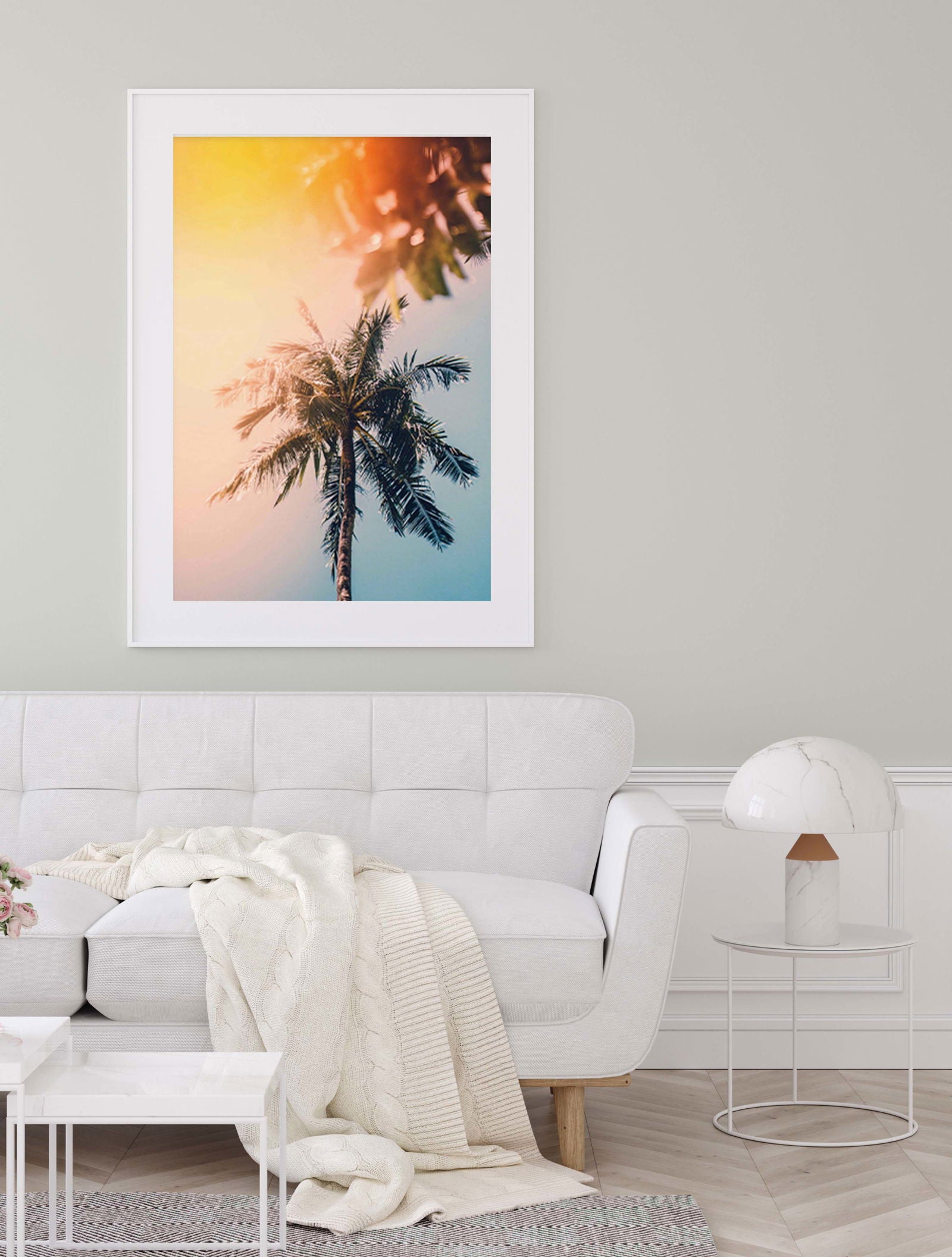 Tropical Trees Poster - Hakyarts