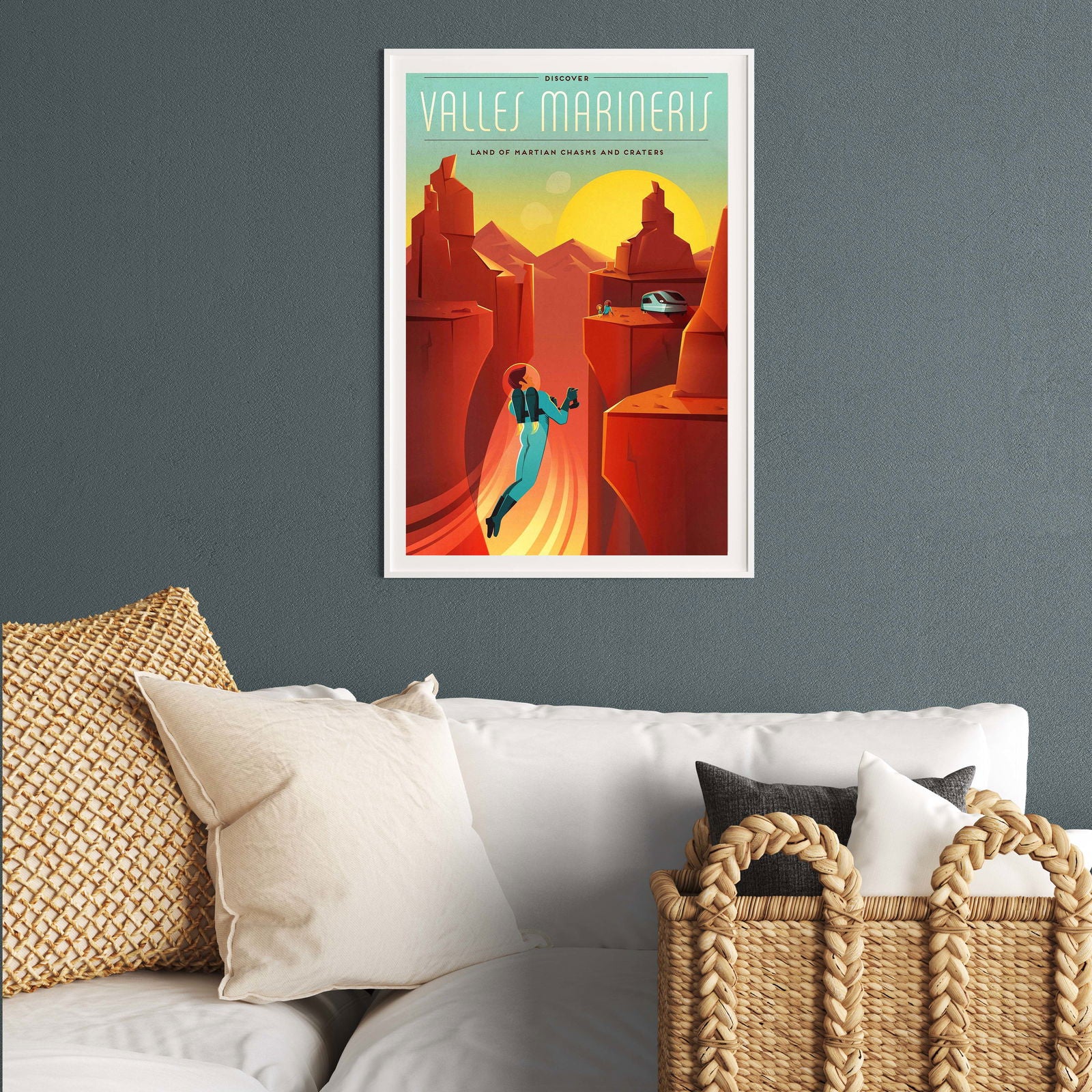 Valles Marineris Poster - Hakyarts