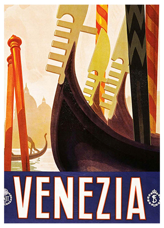 Venezia Travel Poster - Hakyarts