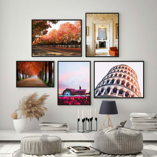 Vibrant Gallery Wall - Hakyarts