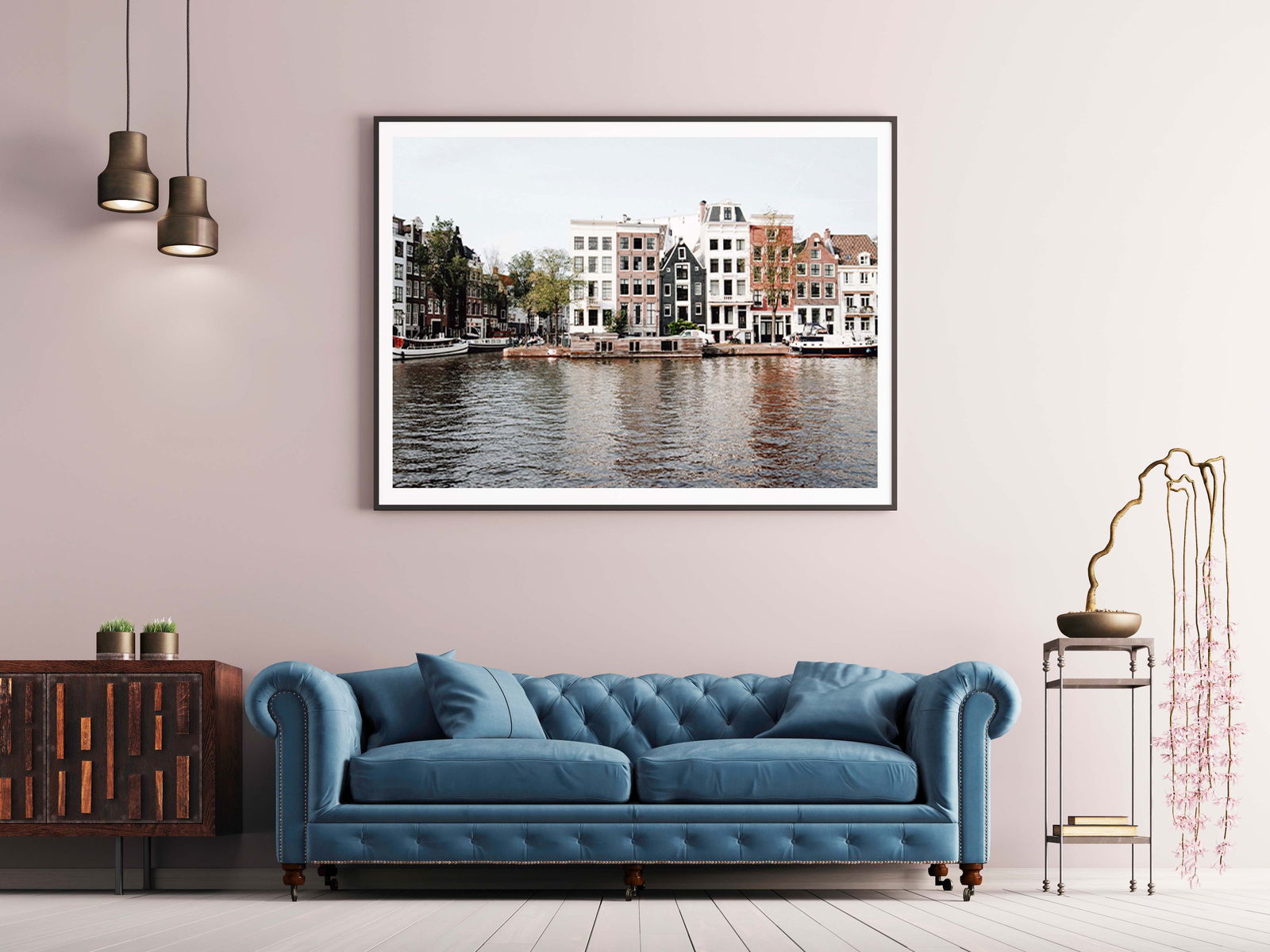 View of Amsterdam Poster - Hakyarts