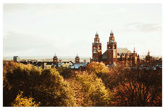 View of Glasgow Poster - Hakyarts