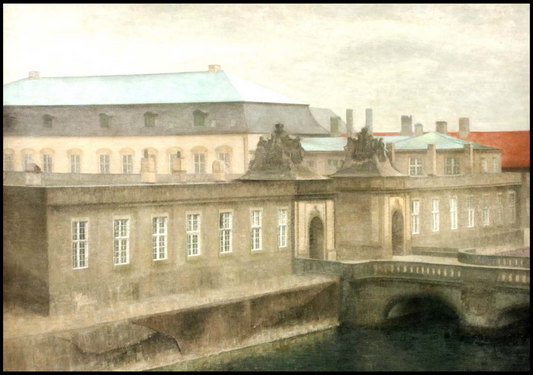 Vilhelm Hammershøi  - View of Christiansborg Palace - Hakyarts