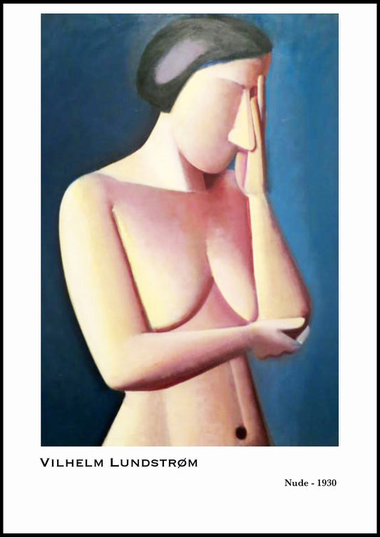 Vilhelm Lundstrom - Nude Poster - Hakyarts