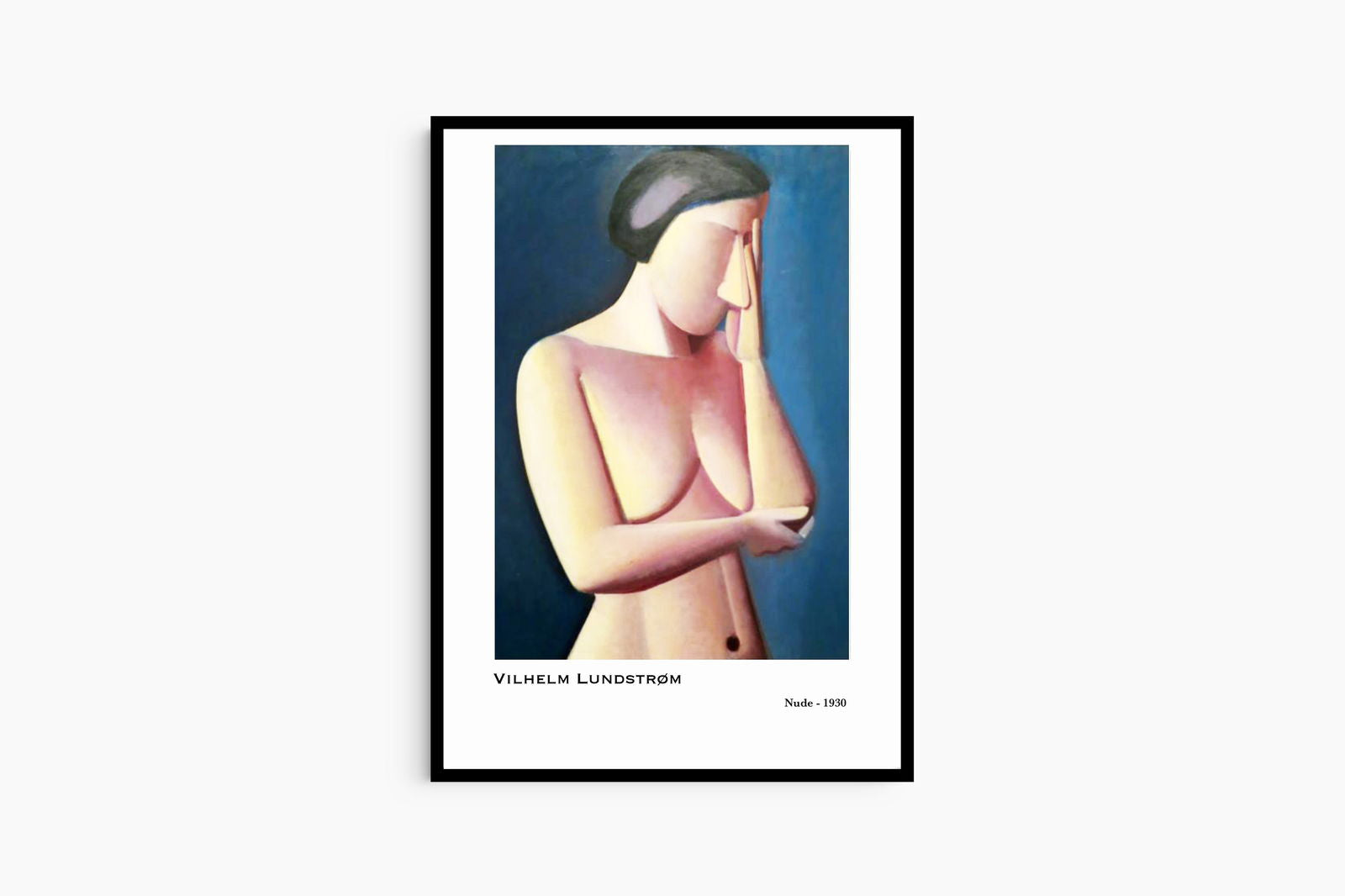 Vilhelm Lundstrom - Nude Poster - Hakyarts