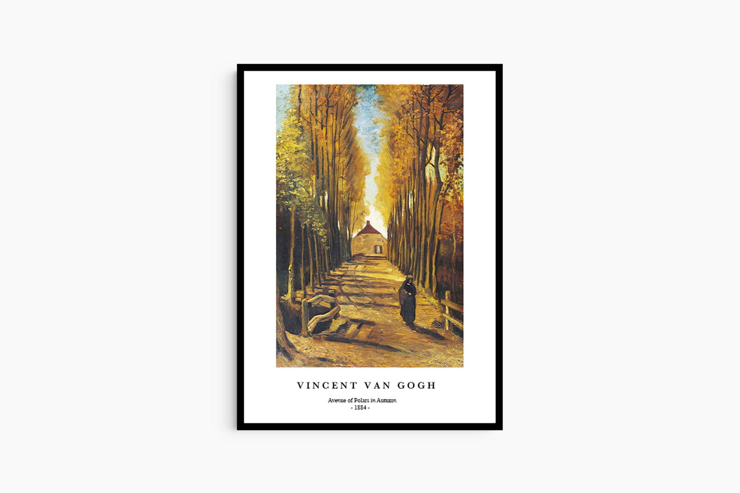 Vincent Van Gogh - Avenue of Polars in Autumn Poster - Hakyarts