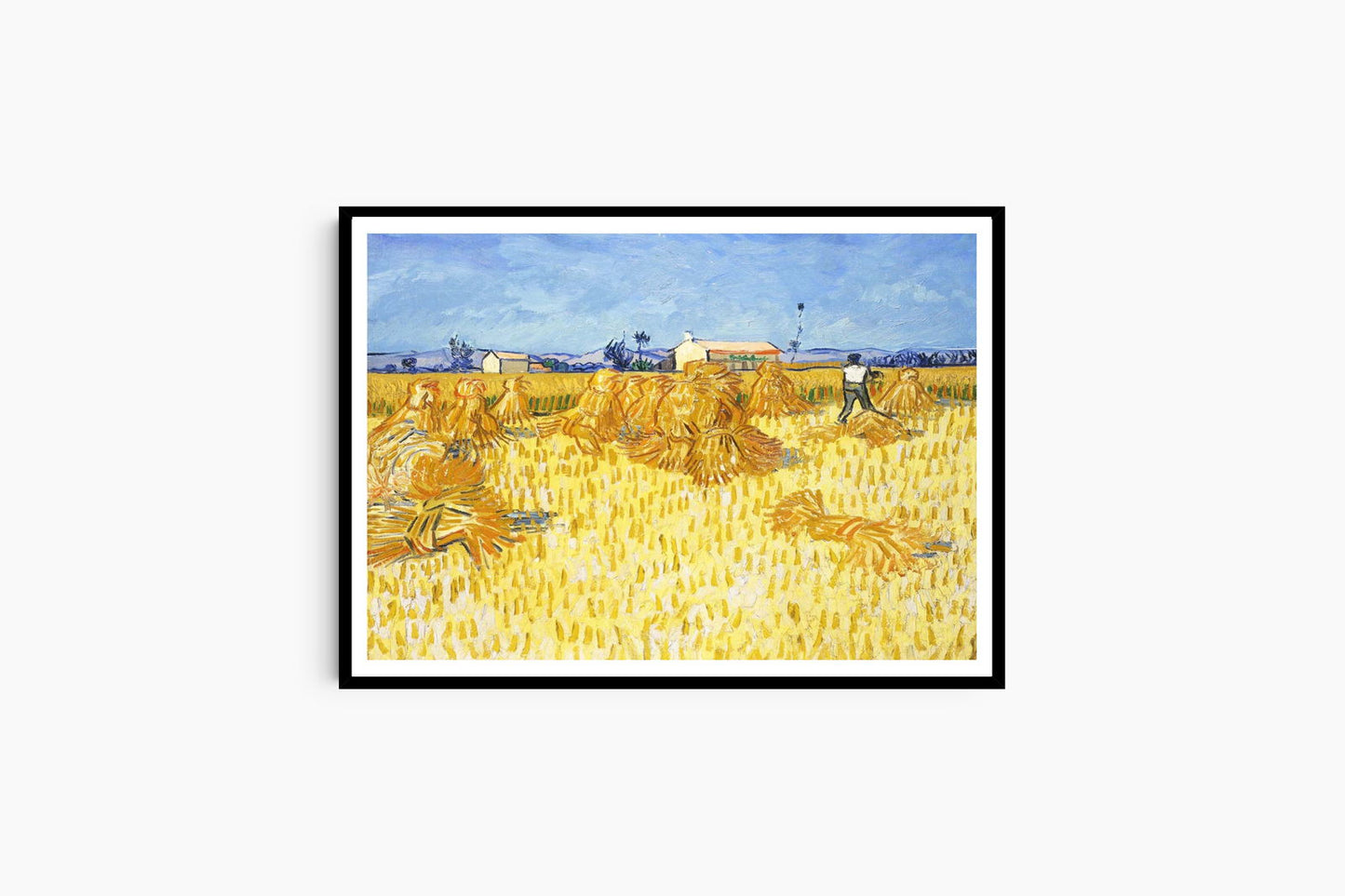 Vincent Van Gogh - Corn Harvest in Provence - Hakyarts