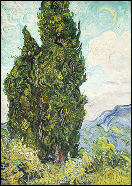 Vincent Van Gogh - Cypresses - Hakyarts