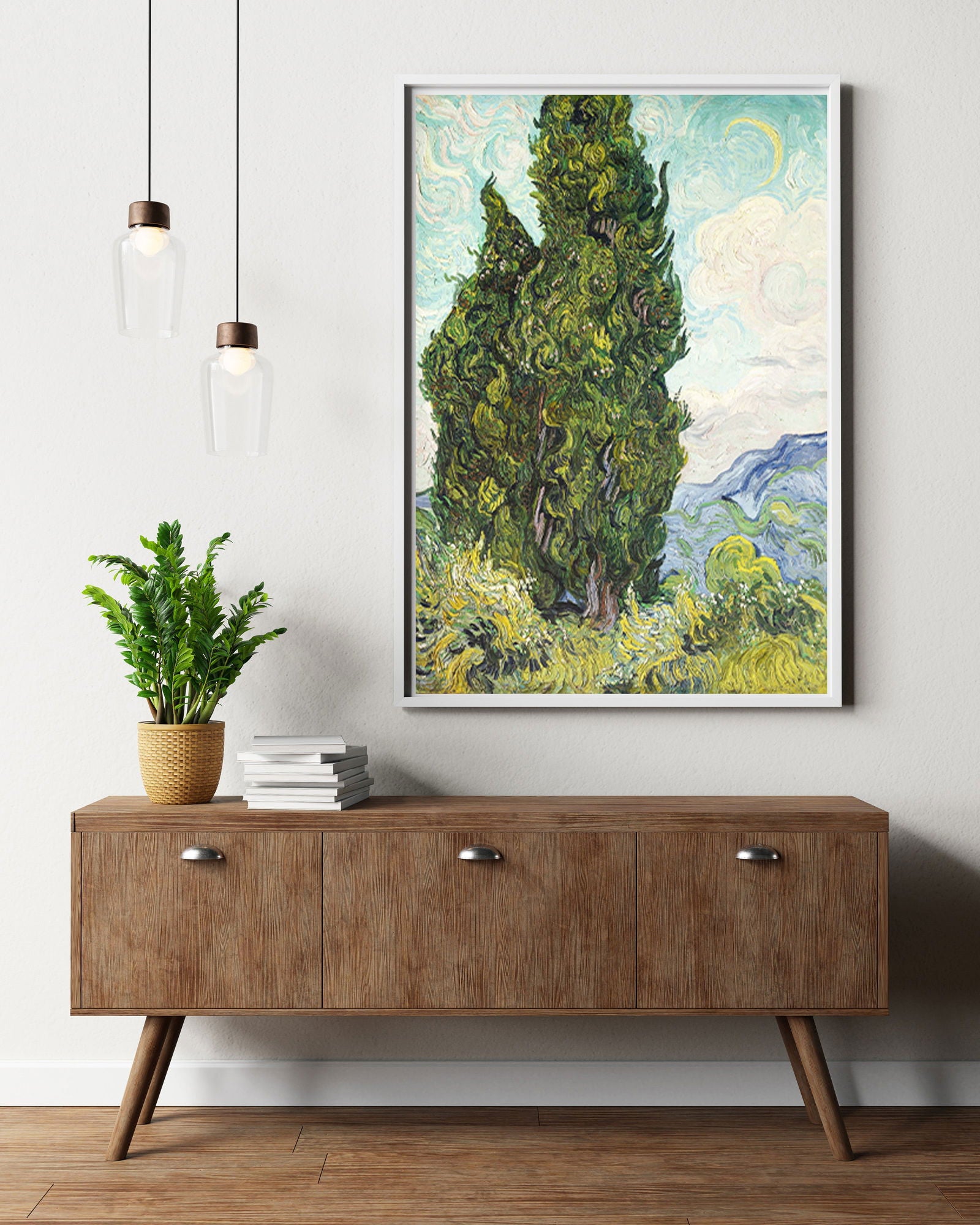 Vincent Van Gogh - Cypresses - Hakyarts