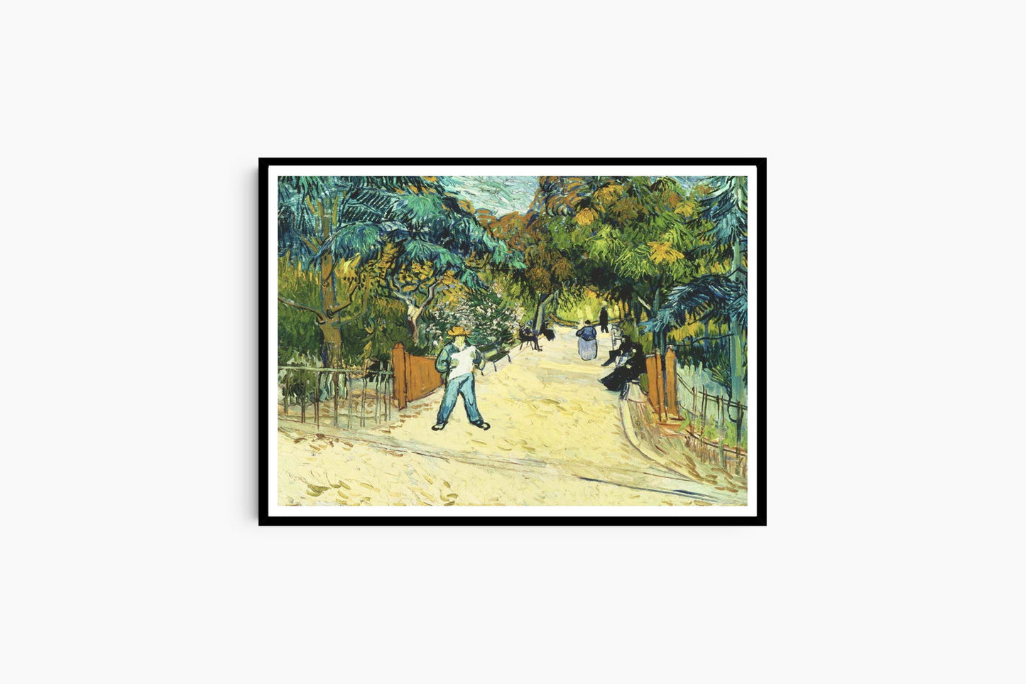 Vincent Van Gogh - Entrance to the Public Gardens in Arles - Hakyarts