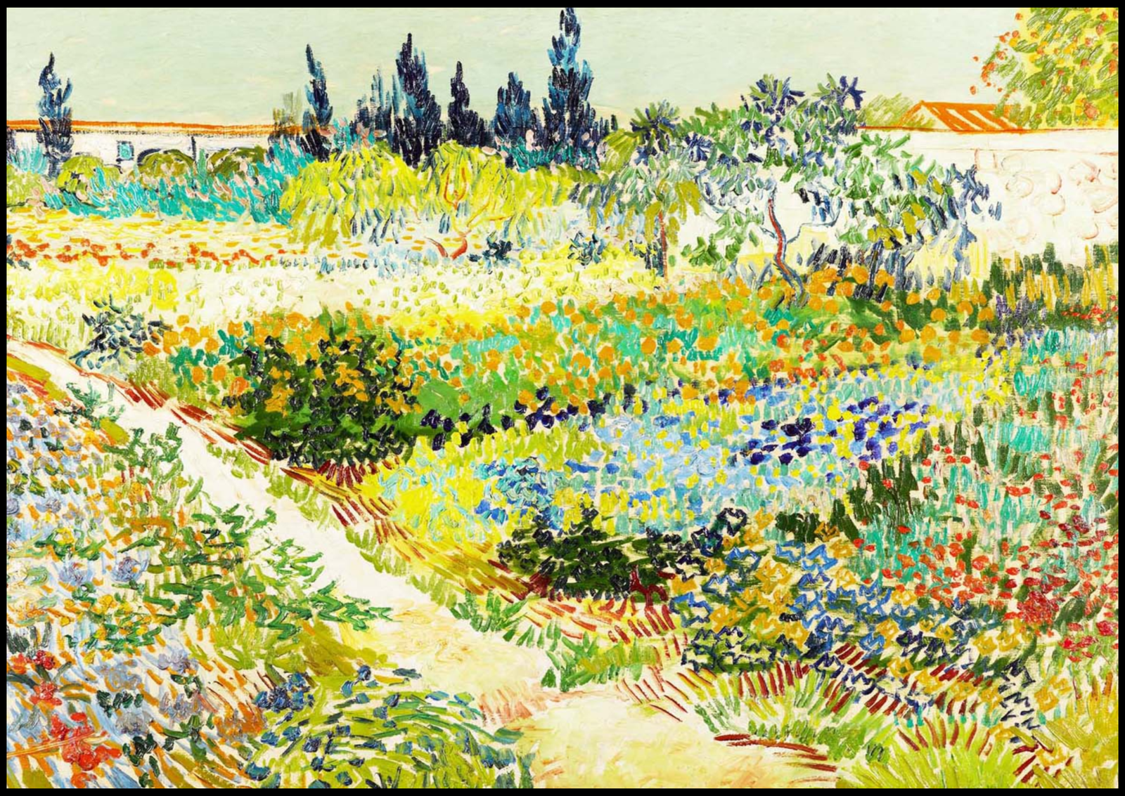 Vincent Van Gogh - Garden at Arles - Hakyarts