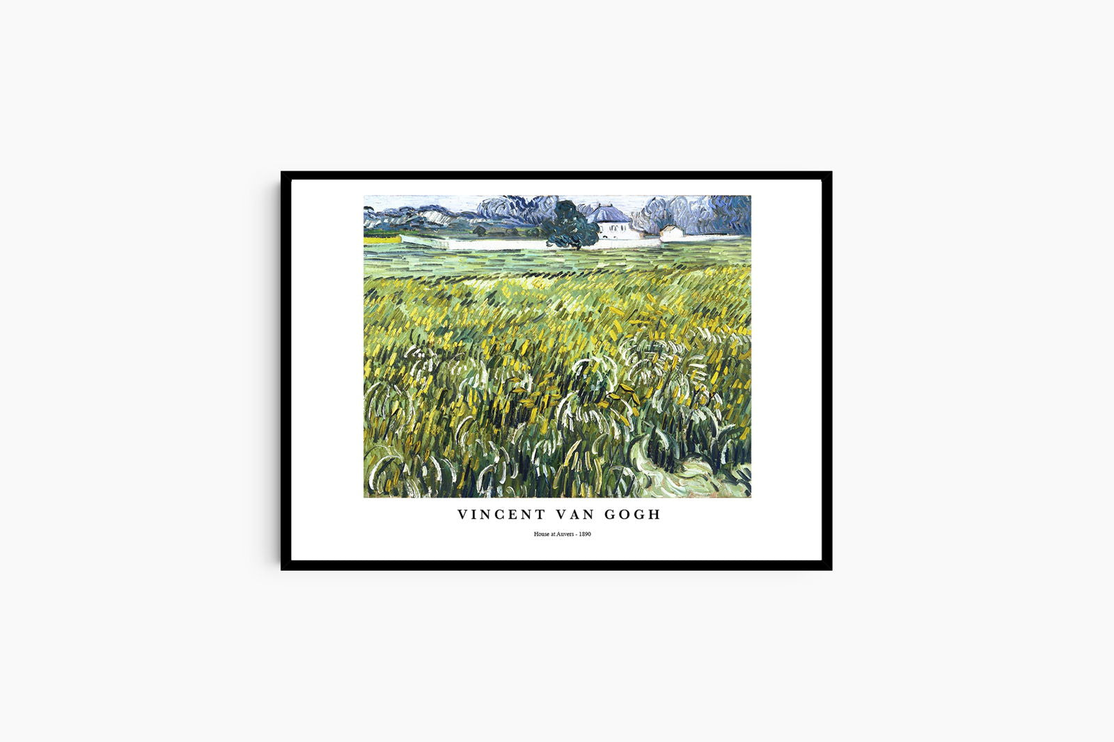 Vincent Van Gogh - House at Auvers Poster - Hakyarts