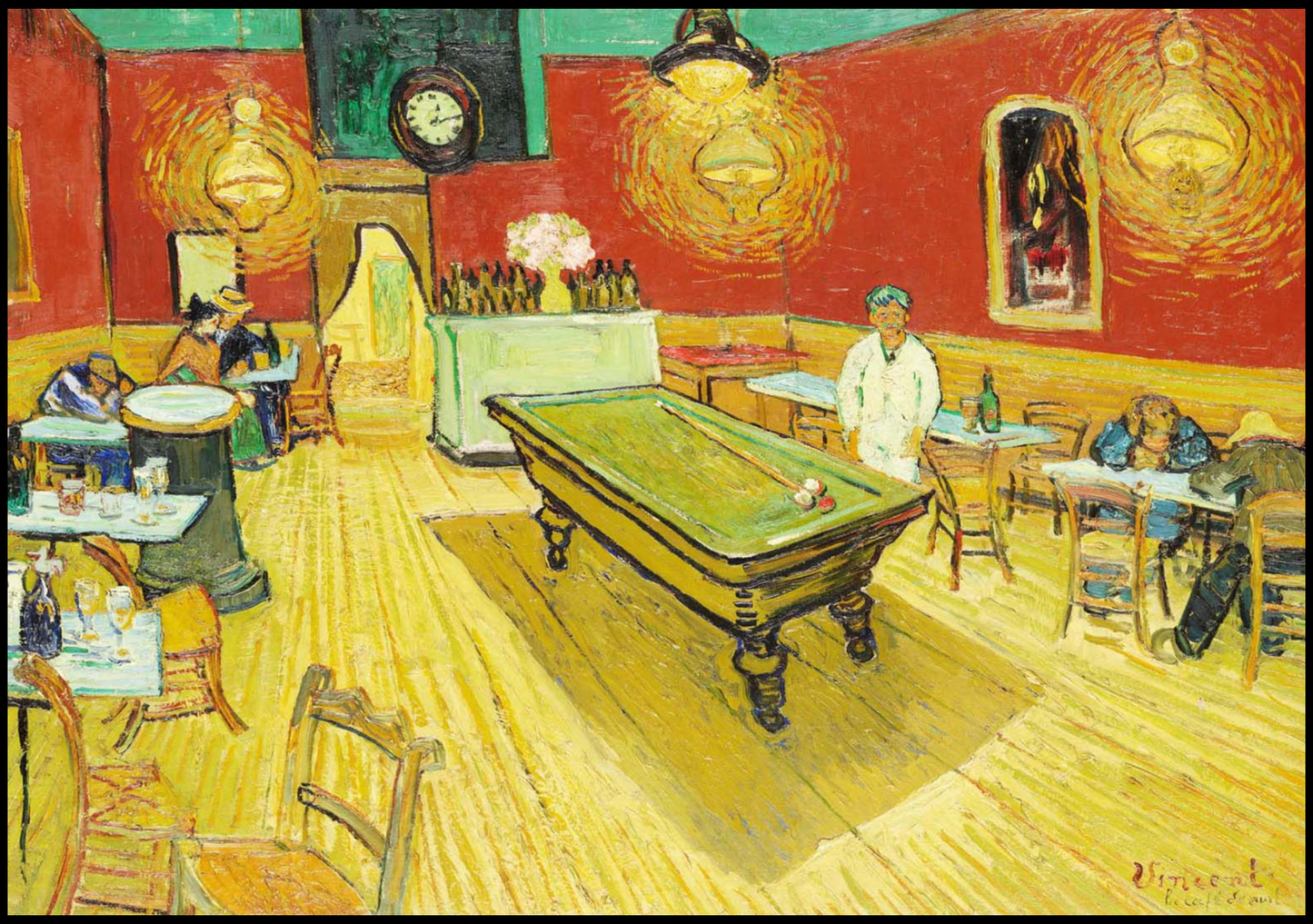 Vincent Van Gogh - Le Café de Nuit - Hakyarts