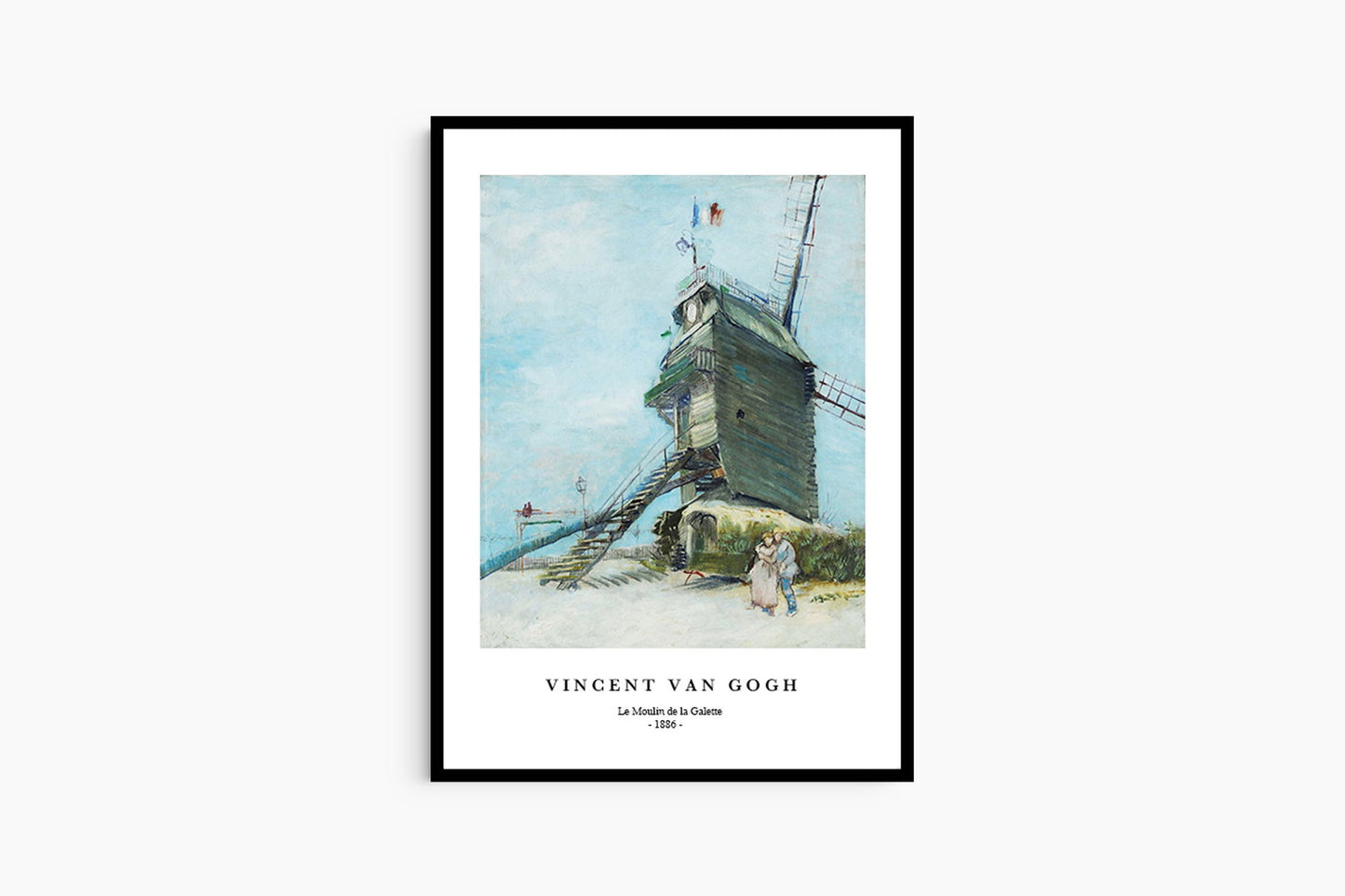 Vincent Van Gogh - Le Moulin de la Galette Poster - Hakyarts