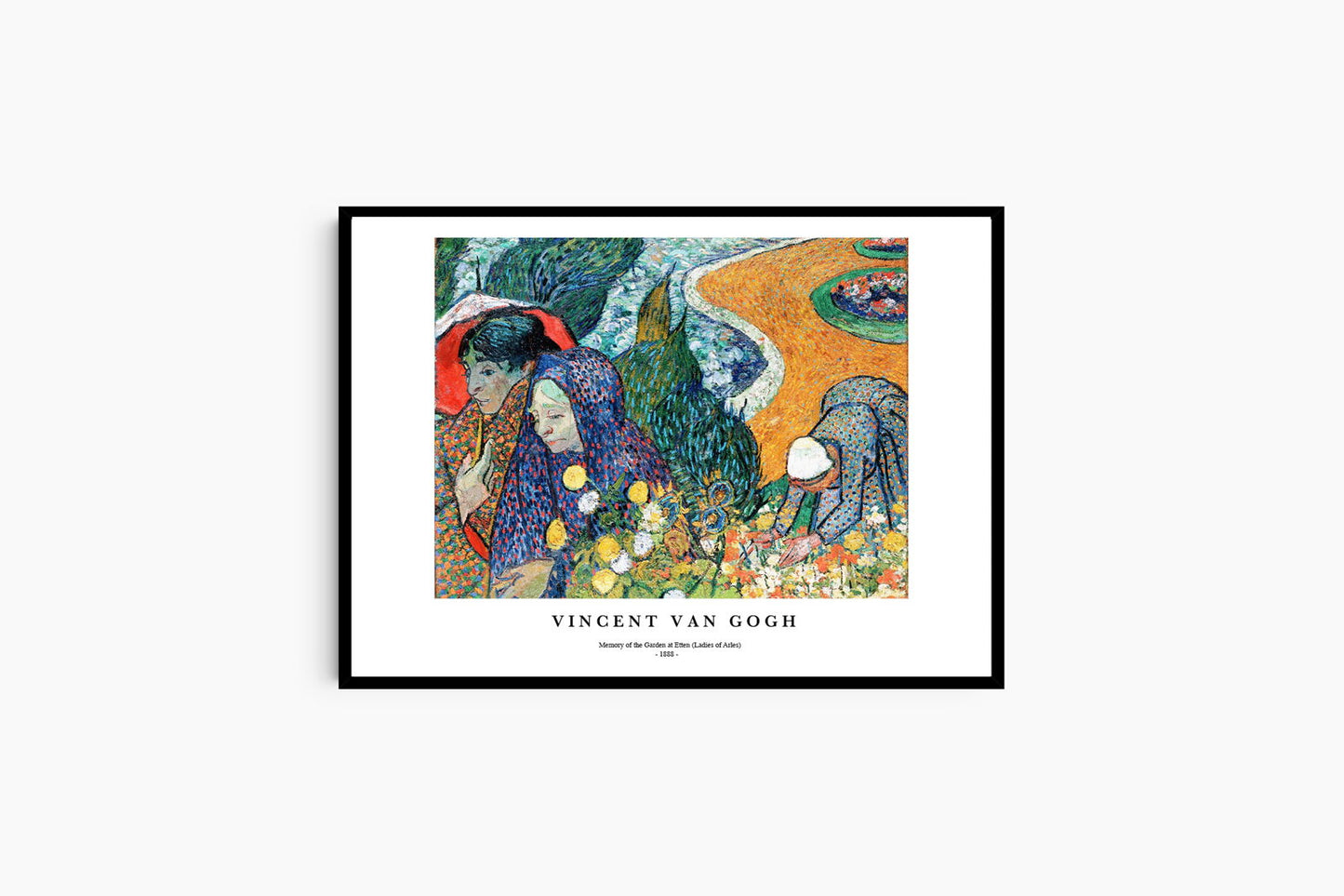 Vincent Van Gogh - Memory of the Garden at Etten Poster - Hakyarts