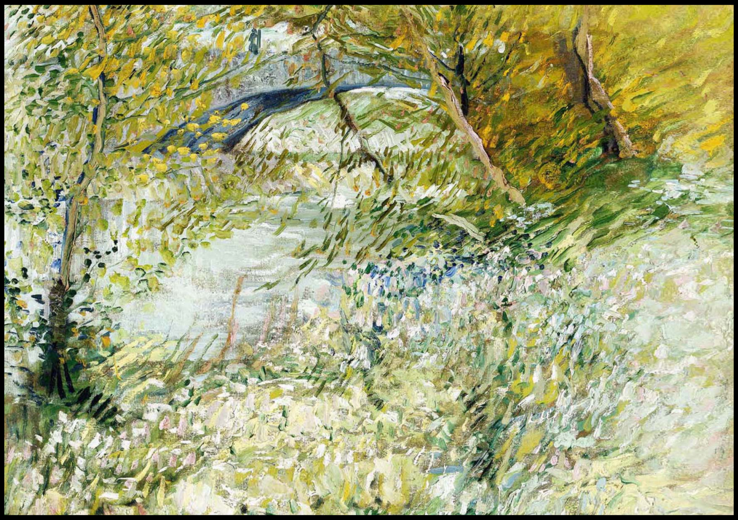 Vincent Van Gogh - River Bank in Springtime - Hakyarts