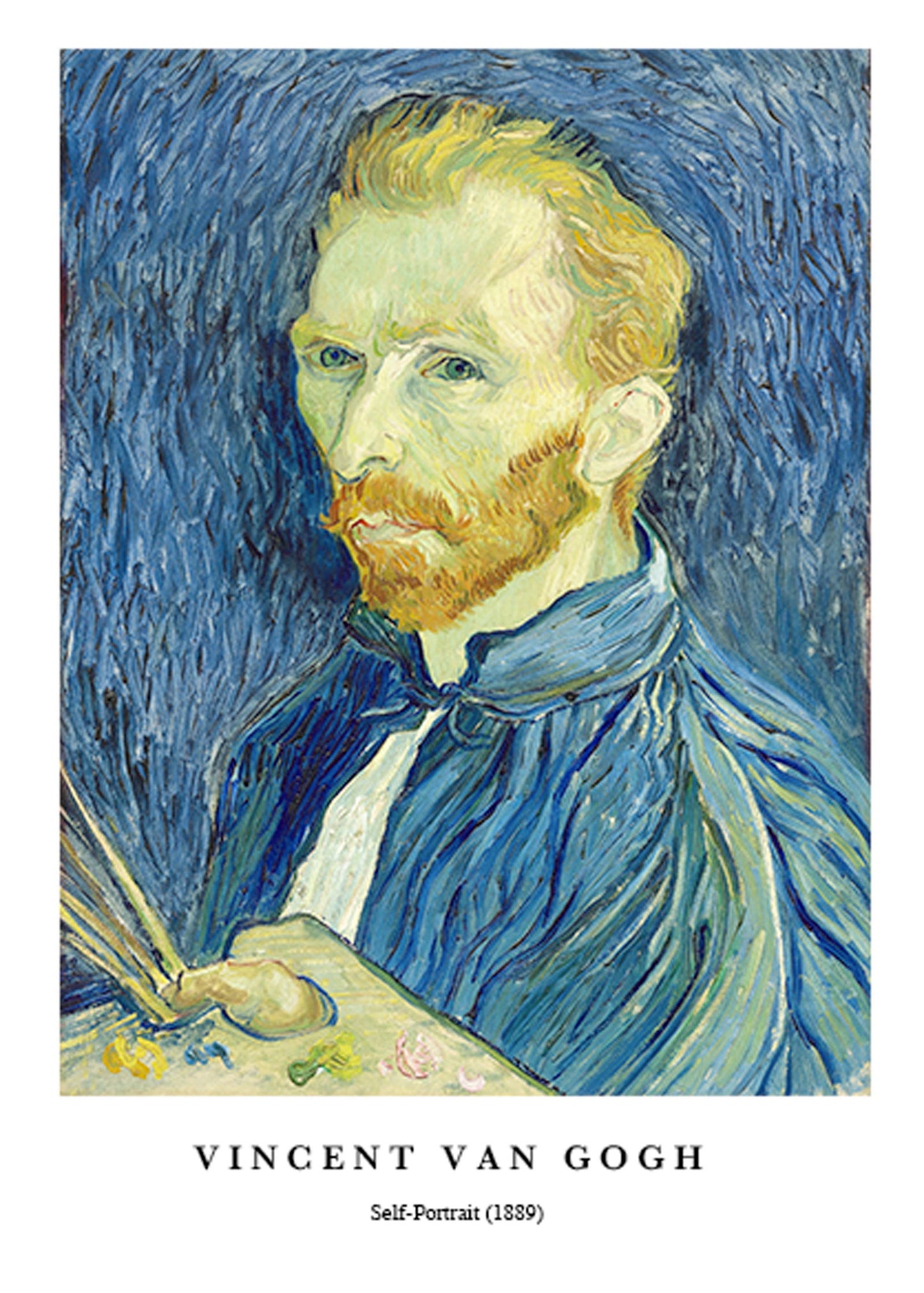 Vincent Van Gogh - Self-Portrait Poster - Hakyarts