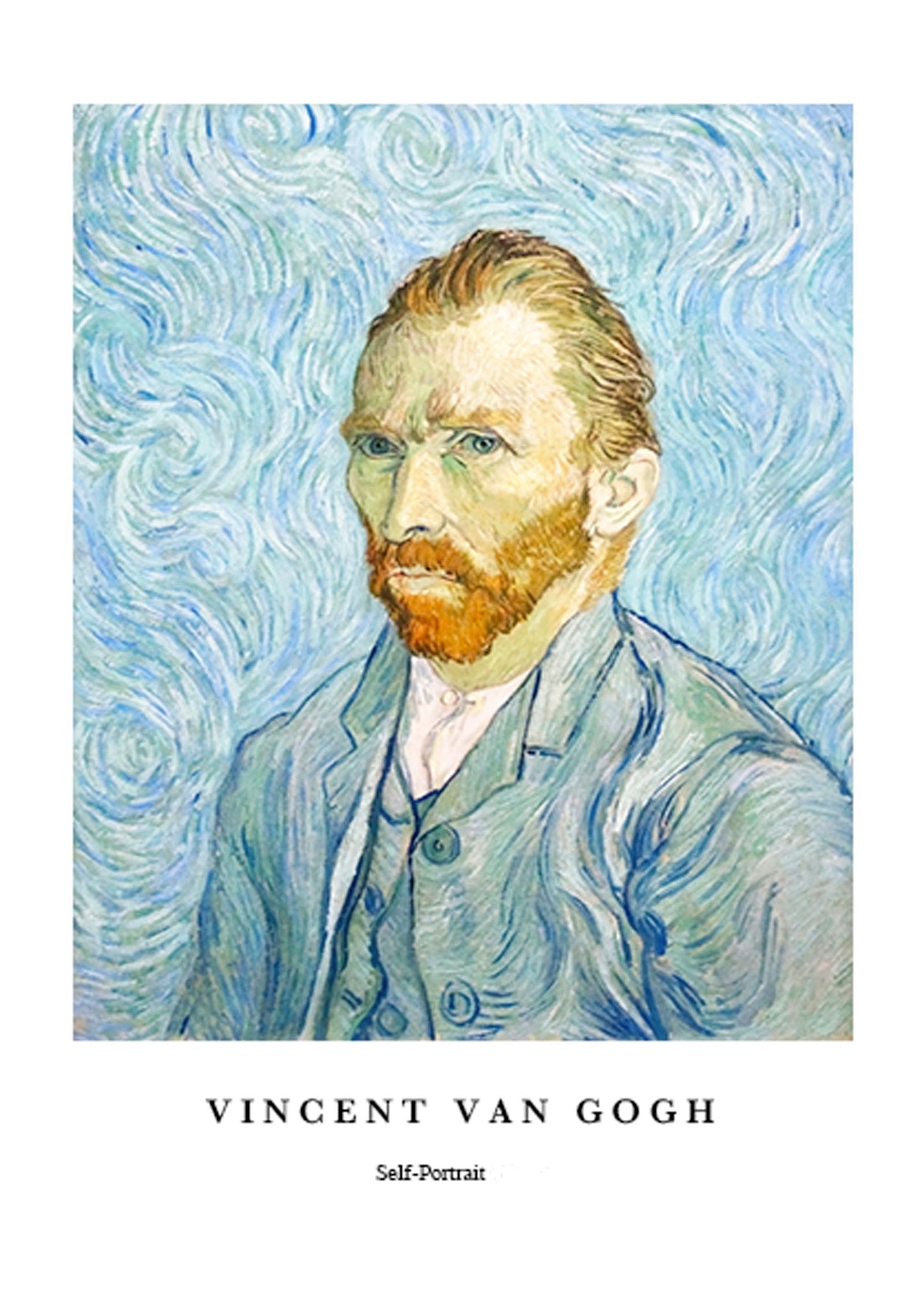 Vincent Van Gogh - Self-Portrait Poster - Hakyarts