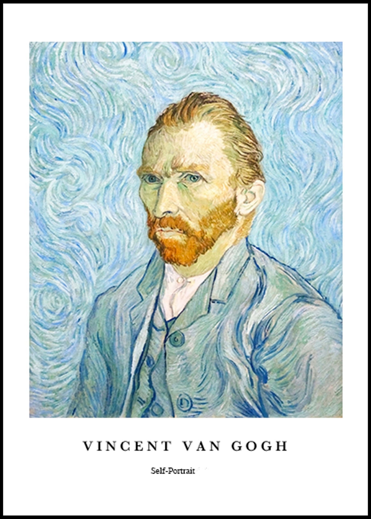 Vincent Van Gogh - Self-Portrait Poster - Hakyarts