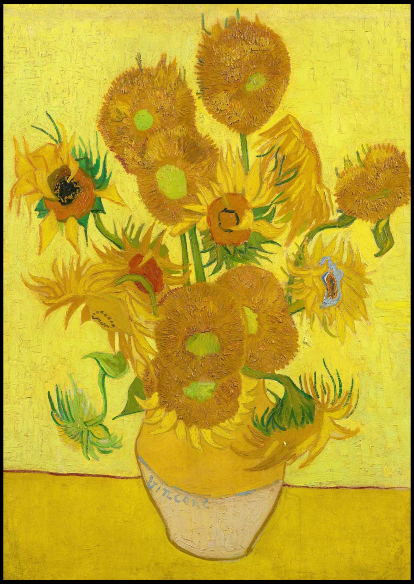 Vincent Van Gogh - Sunflowers - Hakyarts