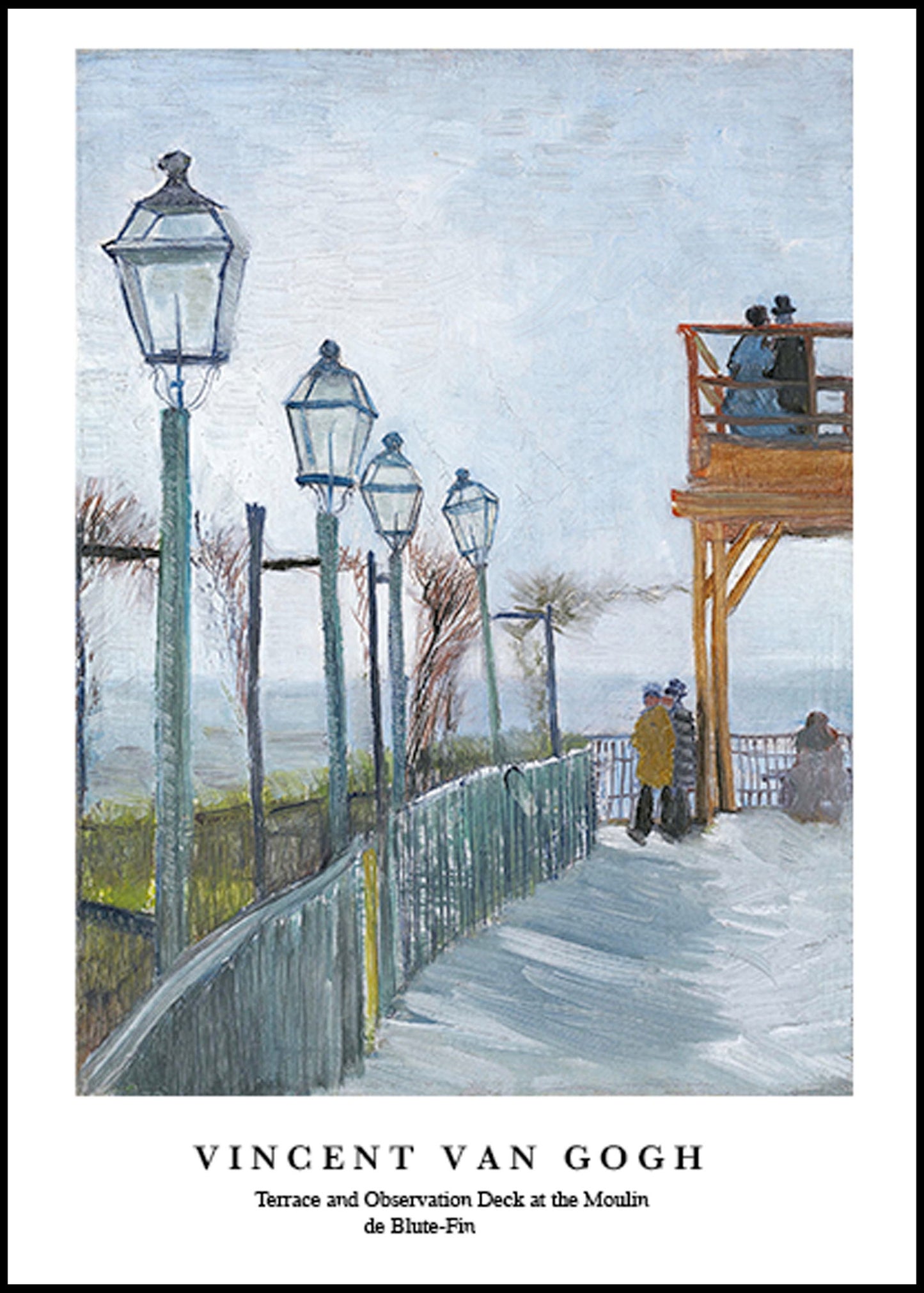 Vincent Van Gogh - Terrace and Observation Poster - Hakyarts