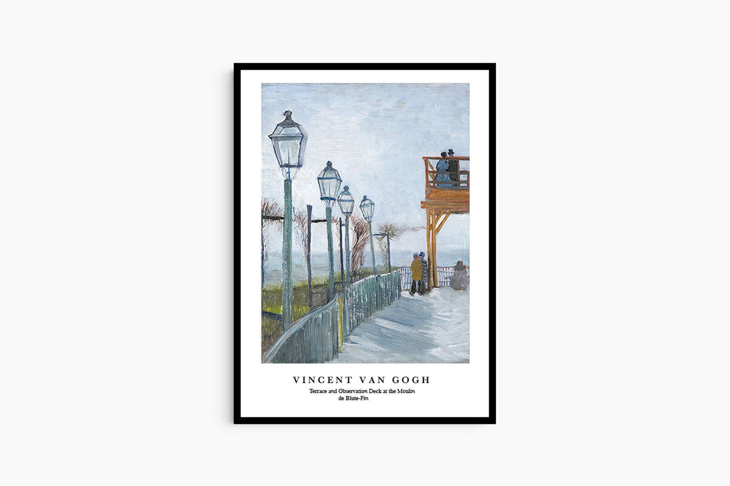 Vincent Van Gogh - Terrace and Observation Poster - Hakyarts