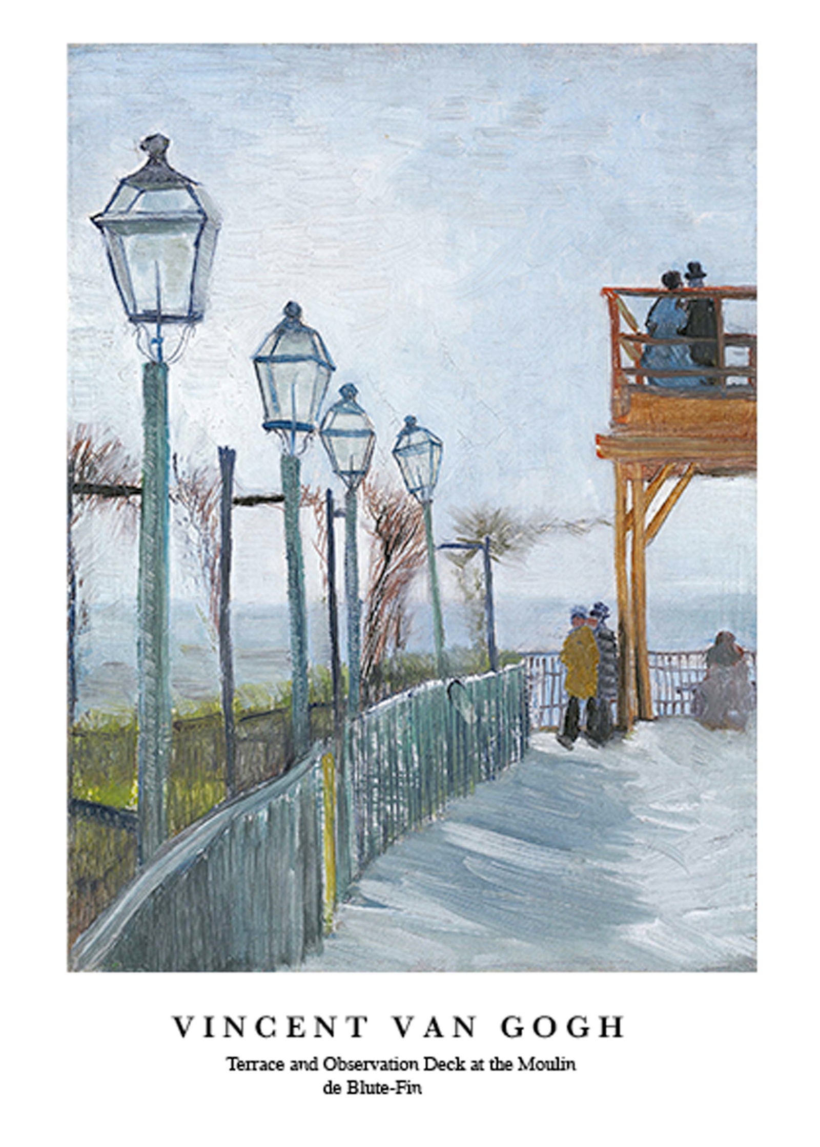 Vincent Van Gogh - Terrace and Observation Poster - Hakyarts