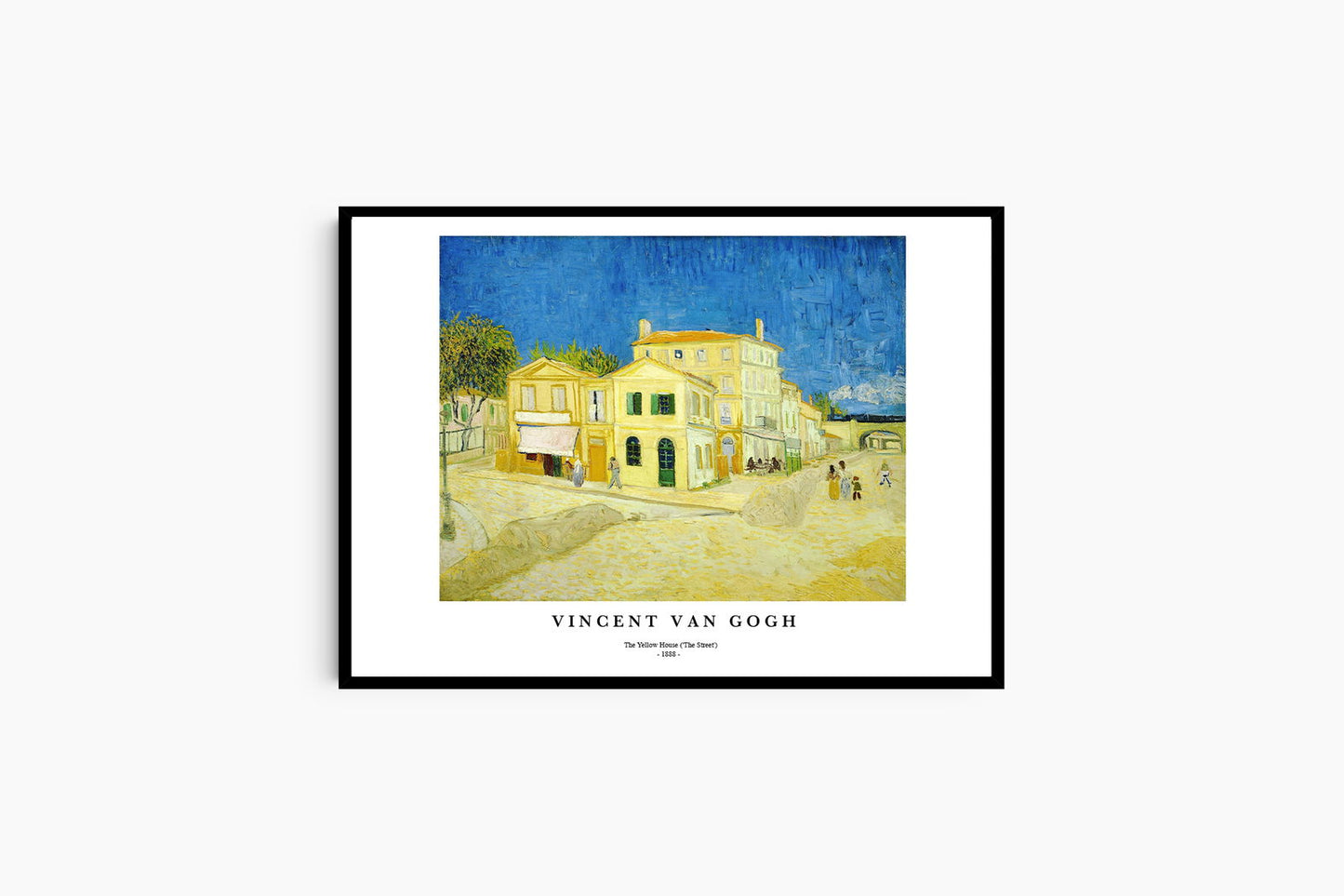 Vincent Van Gogh - The Yellow House Poster - Hakyarts