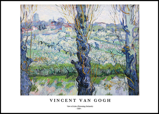 Vincent Van Gogh - View of Arles Poster - Hakyarts