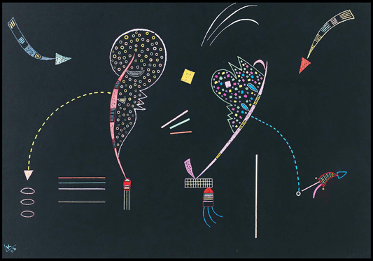 Wassily Kandinsky - Deux Côtes - Hakyarts