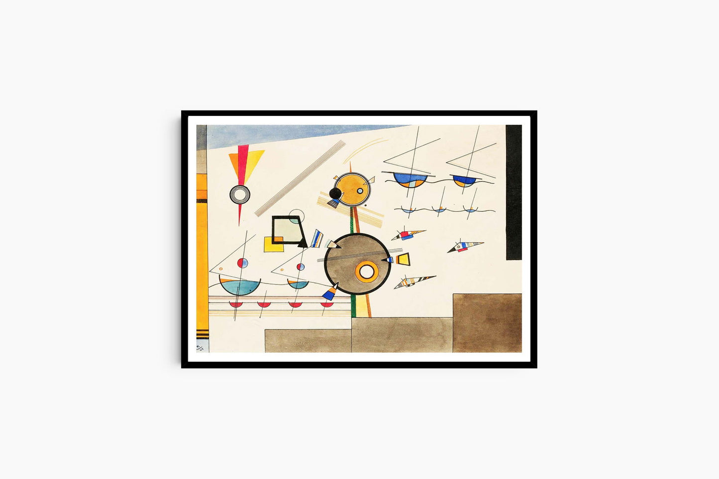 Wassily Kandinsky - Floating - Hakyarts