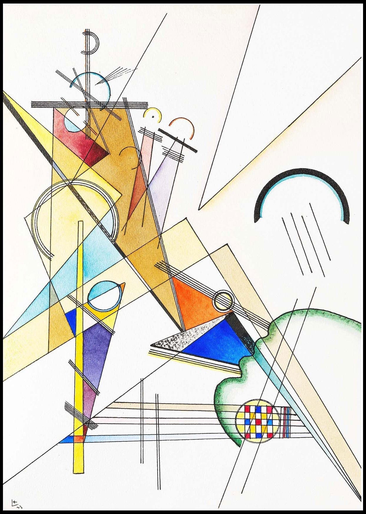 Wassily Kandinsky - Gewebe - Hakyarts