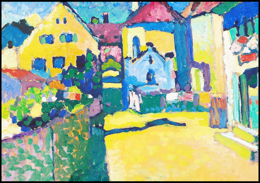 Wassily Kandinsky - Green Lane in Murnau - Hakyarts