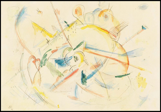 Wassily Kandinsky - Ohne Titel - Hakyarts