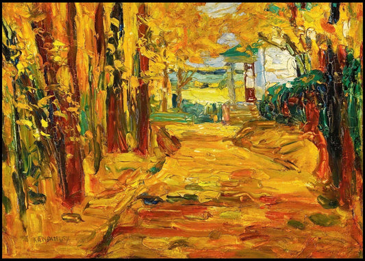 Wassily Kandinsky - Park Von St. Cloud 'Herbst I' - Hakyarts