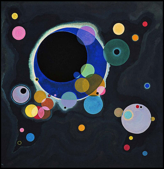 Wassily Kandinsky - Several Circles - Hakyarts