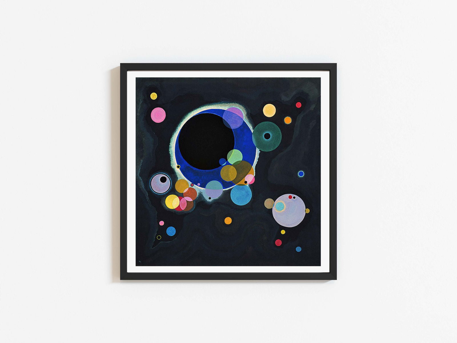 Wassily Kandinsky - Several Circles - Hakyarts